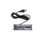 Magnetic Stripe Credit Card, USB 3 Tracks Hi Co Credit Card Reader Swiper Magstripe Swipe Card MSR90 for Point of Sale (POS), Access Control, ID Verify