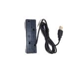 Magnetic Stripe Credit Card, USB 3 Tracks Hi Co Credit Card Reader Swiper Magstripe Swipe Card MSR90 for Point of Sale (POS), Access Control, ID Verify