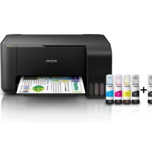 Epson EcoTank L3210 All-in-One Ink Tank Printer with 4,500 Pages Black and 7,500 Pages Colour Yield